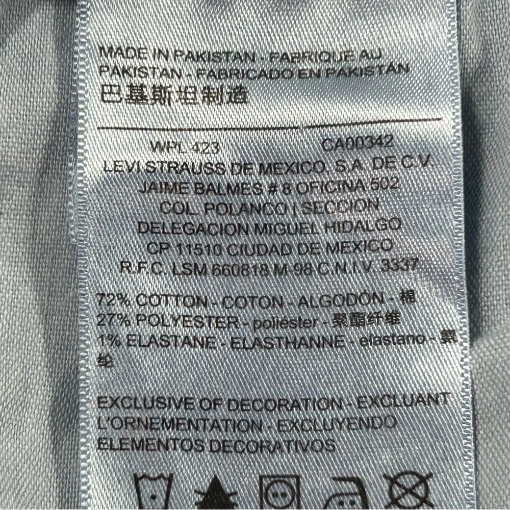 NWT Levi's Denizen Jeggings Size 16/17 - Picture 10 of 12
